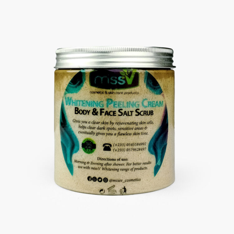 Whitening Peeling Cream Body & Face Salt Scrub